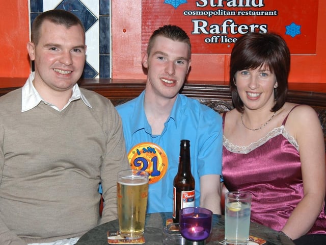 Parties and celebrations in November 2004: Jason McCullagh.