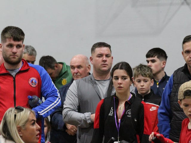 Some of the attendance at the Peter O’Donnell Box Cup