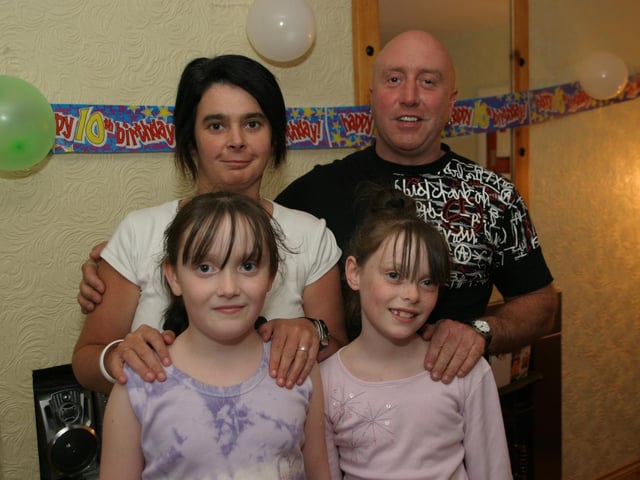 Parties and celebrations in June 2004: Robyn & Rochelle Moore.