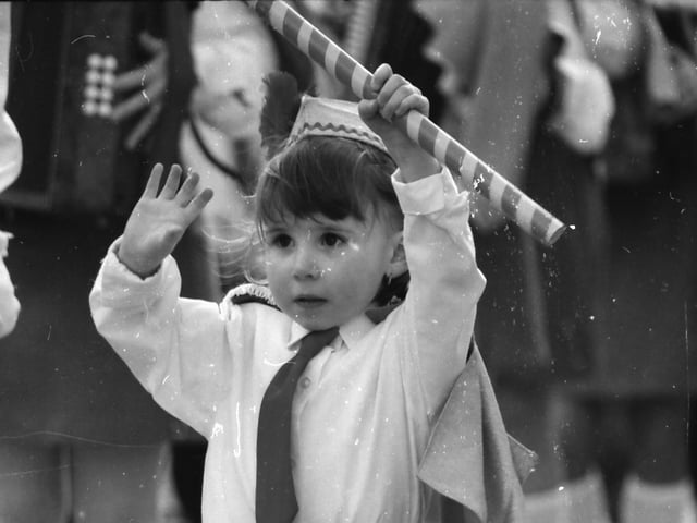 The St. Patrick's Day parade in Moville in 1998.