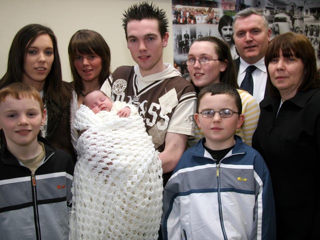 The Doherty family celebrate the Christening of baby Gerard 0021JML : Parties and nights out in March 2006