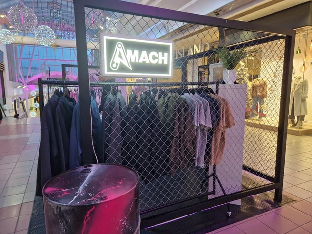Local Fashion brand Amach has recently opened their first pop-up shop on level four of Foyleside, selling ethically made garments until Christmas Eve.