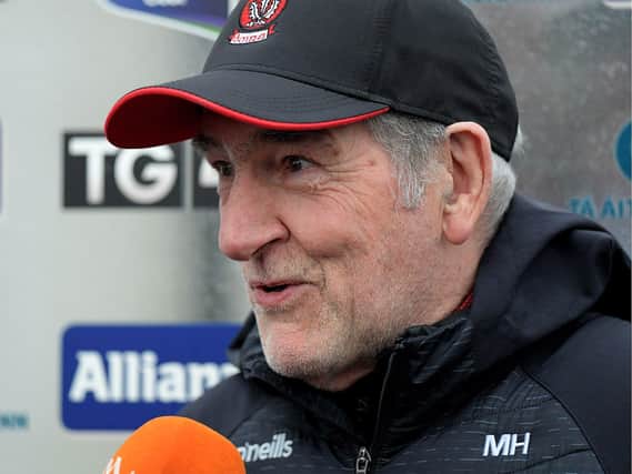 DELIGHT: Mickey Harte. Photo: George Sweeney