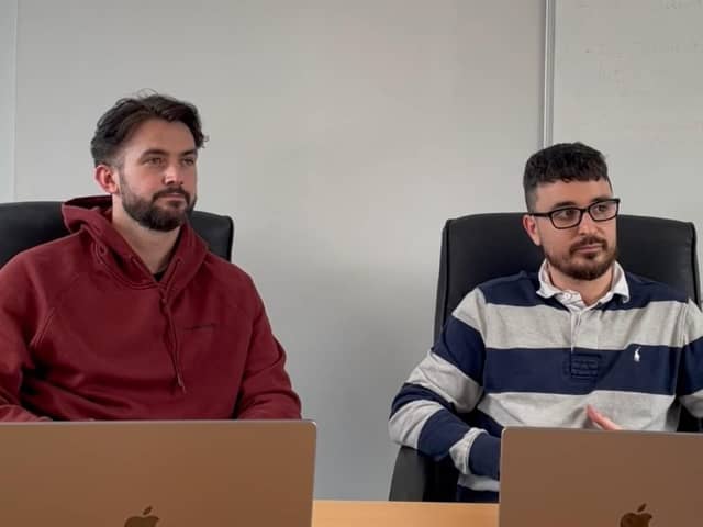 Swift Shift co-founders Christopher Shiels and Paul Leonard.