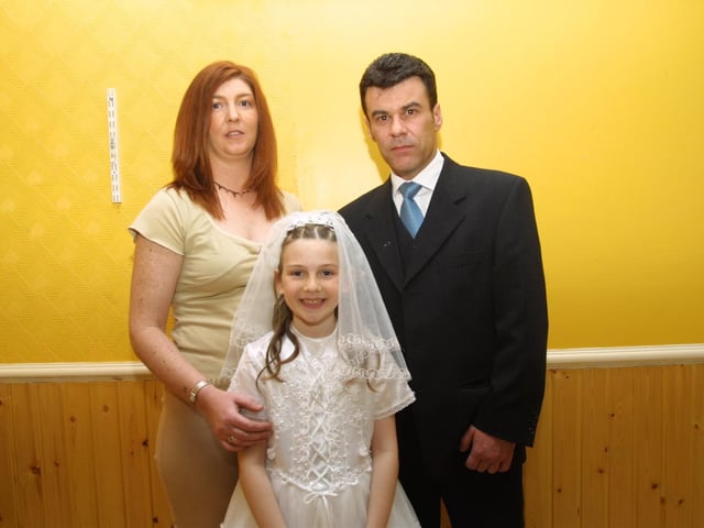 Mandy, Gemma, and Dermot Ringland