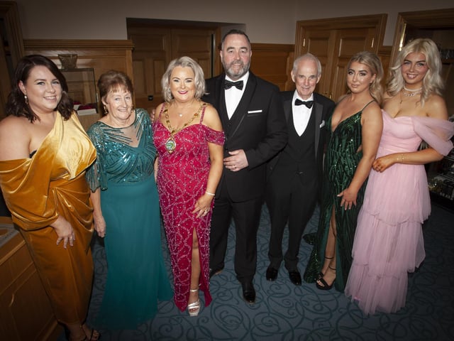 Mayor Duffy with family