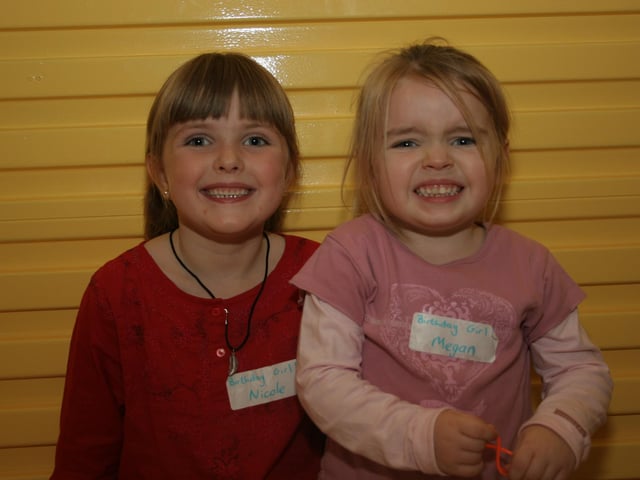 Megan Anderson and Nicole Donnell
