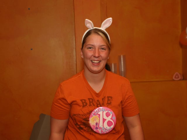 Parties and celebrations back in 2004: Alicia Kelly.