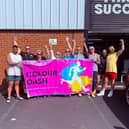 ARC Fitness members getting ready for the '3k Colour Dash'