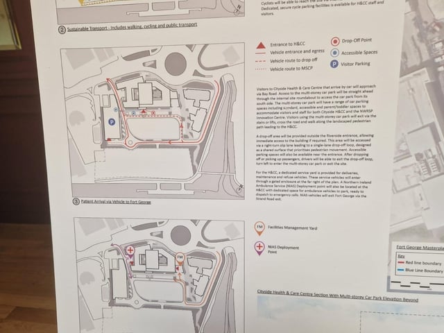 Community consultation on Derry’s Cityside Health hub at Fort George at Da Vinci’s Hotel