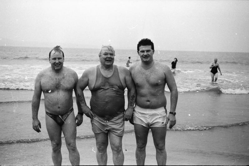 Lisfannon Christmas swim 1992