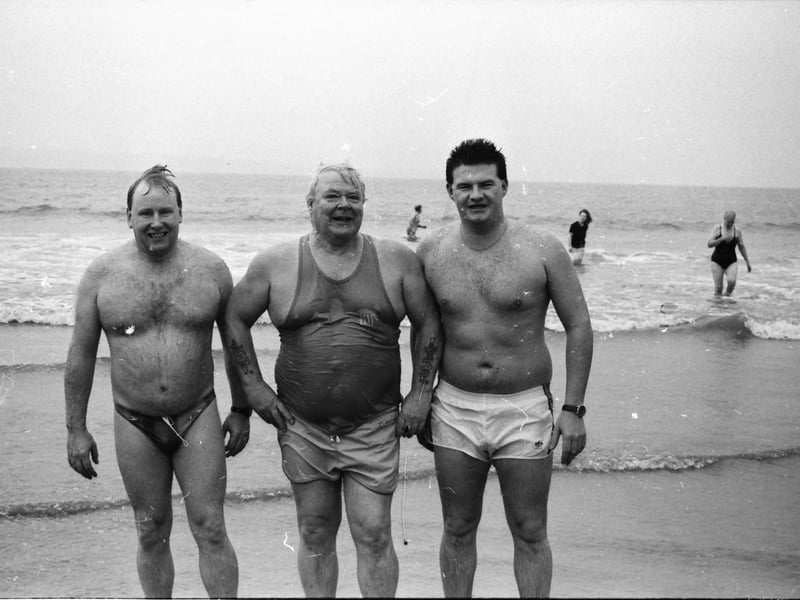 Lisfannon Christmas swim 1992