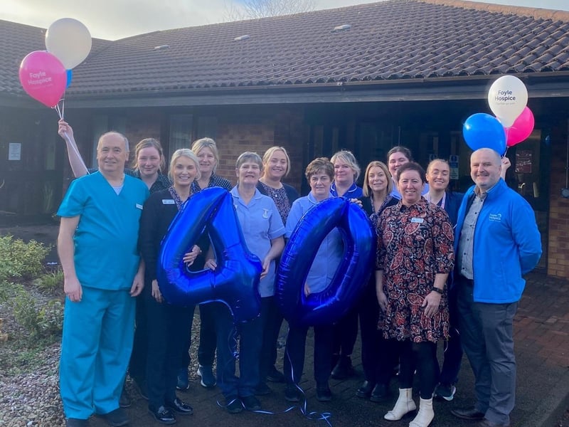 Join the Foyle Hospice in celebrating 40 years of service, with a garden party on May 10, from 12 pm to 3 pm.
