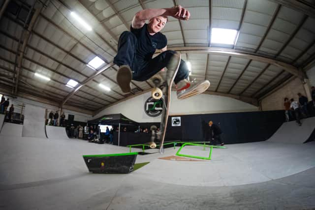 All Ireland Skateboard Competition.