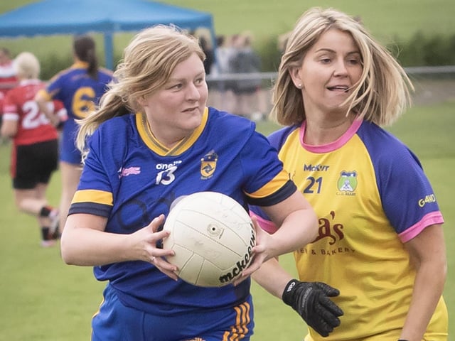 Action from the Burt v Steelstown game on Saturday. (Photos: Jim McCafferty Photography)