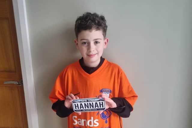 Kian Sweeney is doing 12 runs of Christmas to raise funds and awareness for SANDS NI, in memory of his sister Hannah