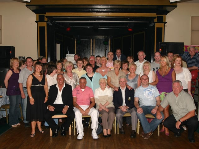 The Gang enjoying the Triple Gallagher party at the Delacroix 6451dd : Triple Gallagher party.