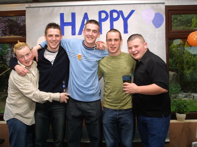 Gavin McCallion, Rory McDaid, Conor McLaughlin, Kevin McGowan, Gavin McGlinchey.