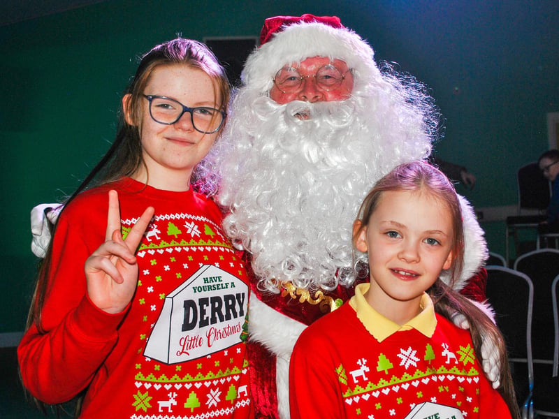 'Twas the week before Christmas' in Studio 2 in Derry with the Grinch, Santa, Mrs Claus, Cindy Lou Who, the elves and a Christmas Fairy.