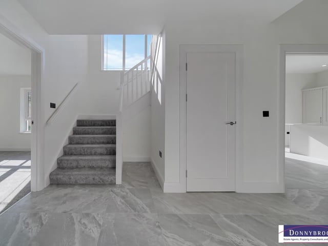An interior view of one of the new units at Merchant's View.