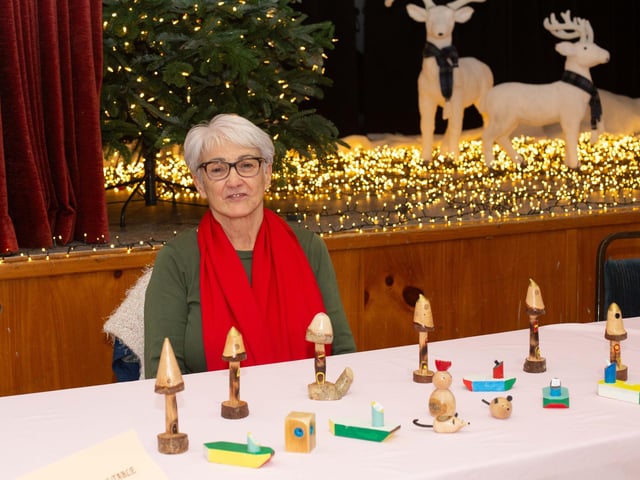 It was beginning to look a lot like Christmas at Clonmany Craft Fair in Clonmany Community Centre.
