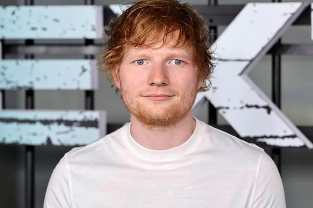 Ed Sheeran. (Photo by Jamie McCarthy/Getty Images)
