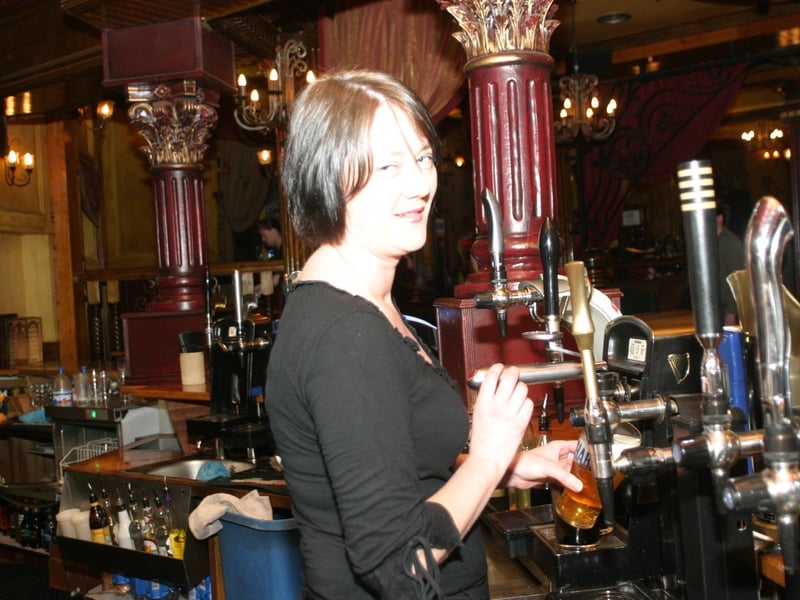 Patrons and staff at Martha's Vineyard back in 2004.