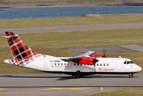 The airline's new and more efficient ATR42 aircraft