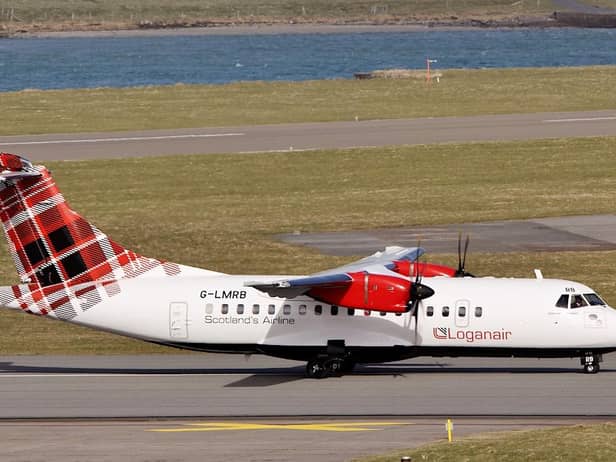 The airline's new and more efficient ATR42 aircraft