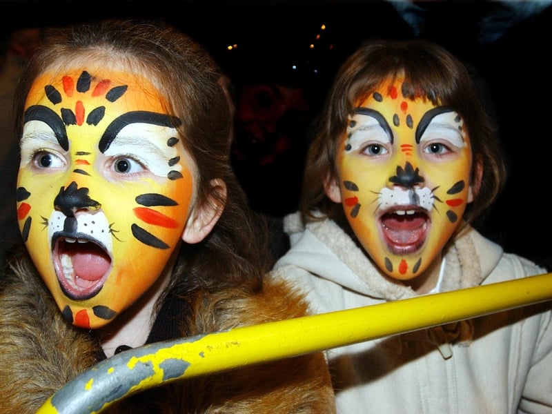 Derry's Christmas light switch-on in November 2003
