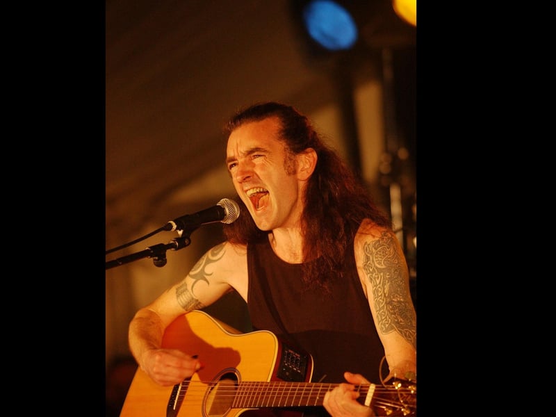 Paddy Glasgow performing at Glasgowbury. (0209C60)