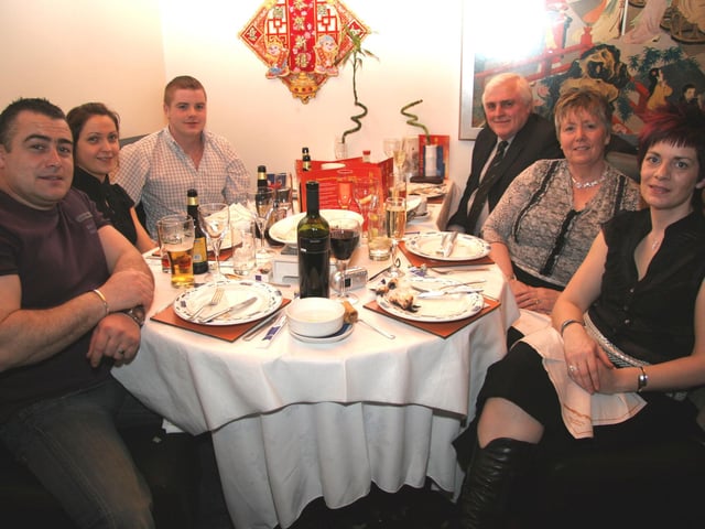 John Barron, Louise Crossan, Mark Barron, Joe Barron, Margaret Barron, Diane Barron 0032JML