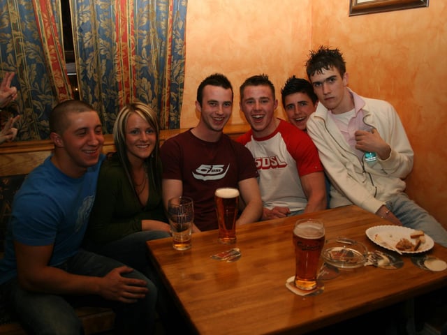 Parties across Derry in May 2005