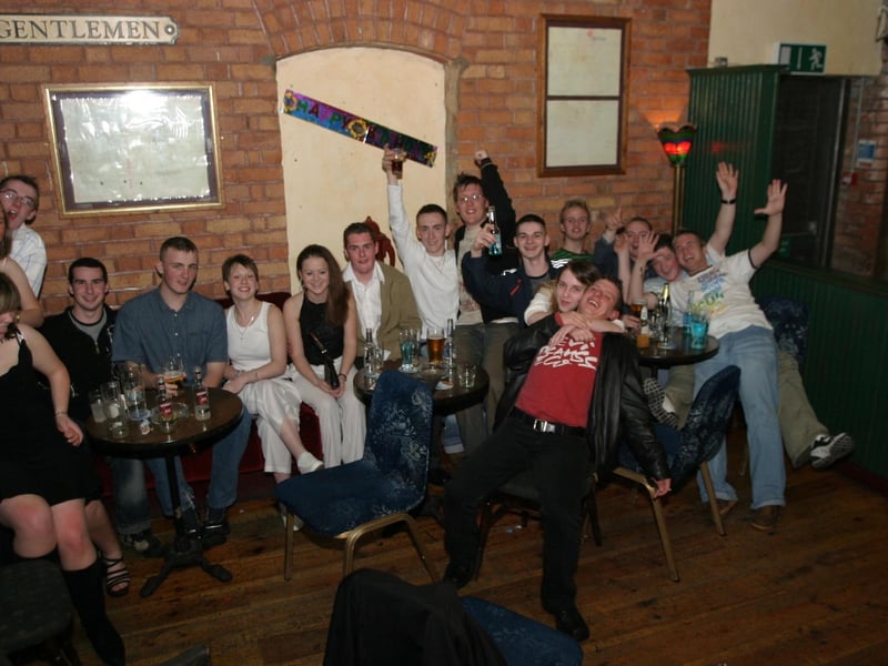 Parties and nights out in July 2004. Shay Williams