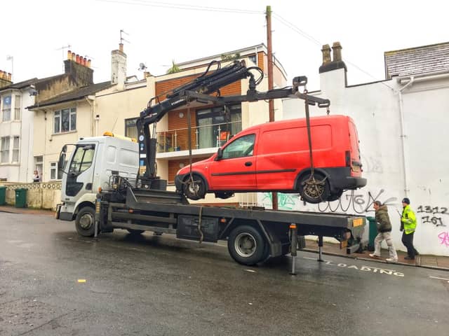 Police have seized nearly half a million cars since 2019