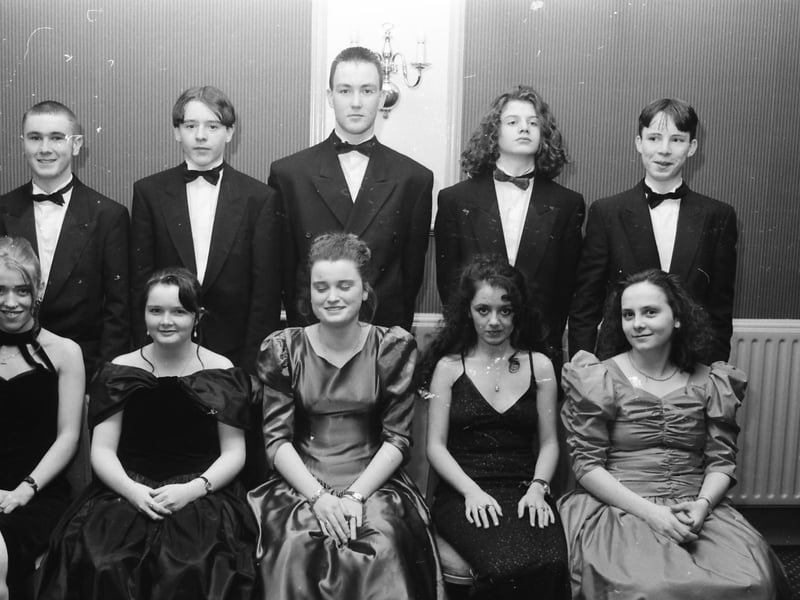 St. Patrick's and St. Brigid's, Claudy, formal in February 1994