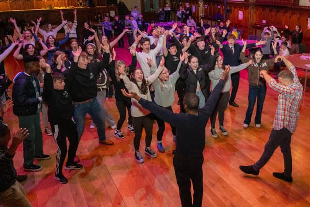 The Mayor hosted numerous events inside the Guildhall for young people during her year in office.