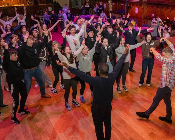 The Mayor hosted numerous events inside the Guildhall for young people during her year in office.