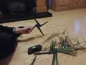 the finished article. Happy St Brigid's Day.