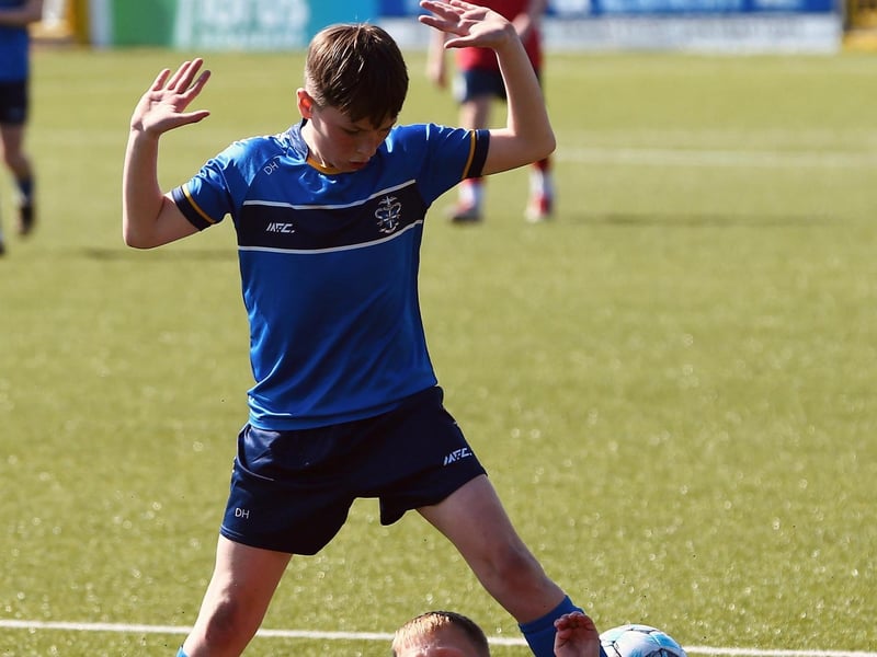 Action from the final.