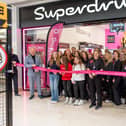 Superdrug opening in Foyleside Shopping Centre.