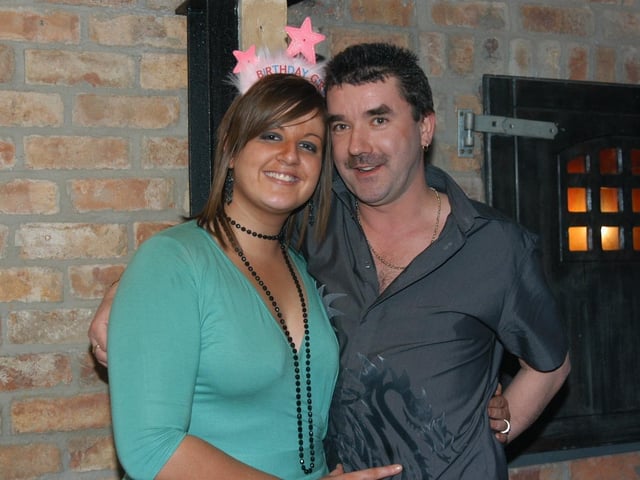 Parties and celebrations in March 2005: Andrea Fallon.