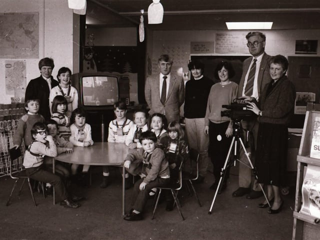 Video camera presentation to St Anne's PHU.