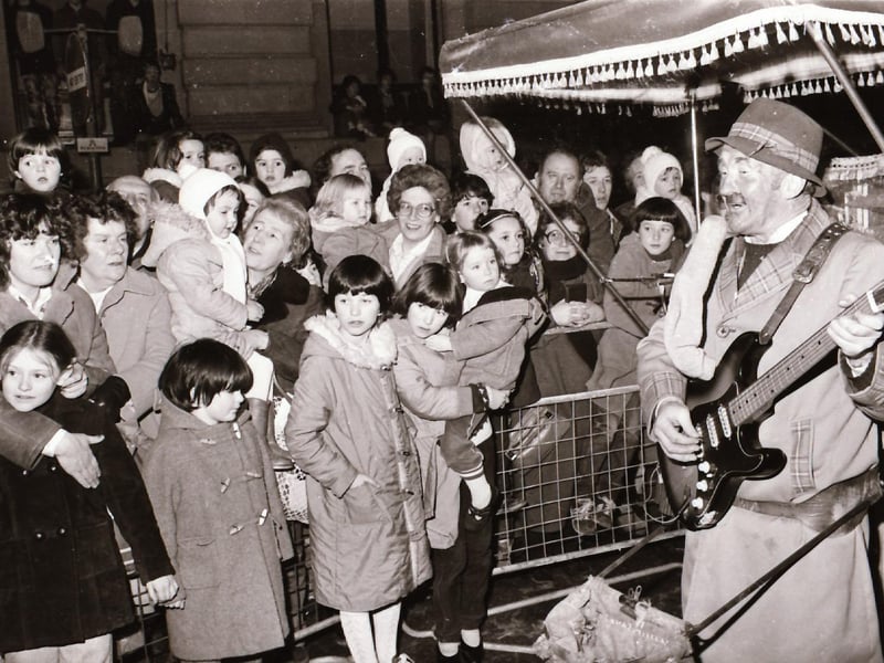 Christmas Lights Switch on Derry December 1983