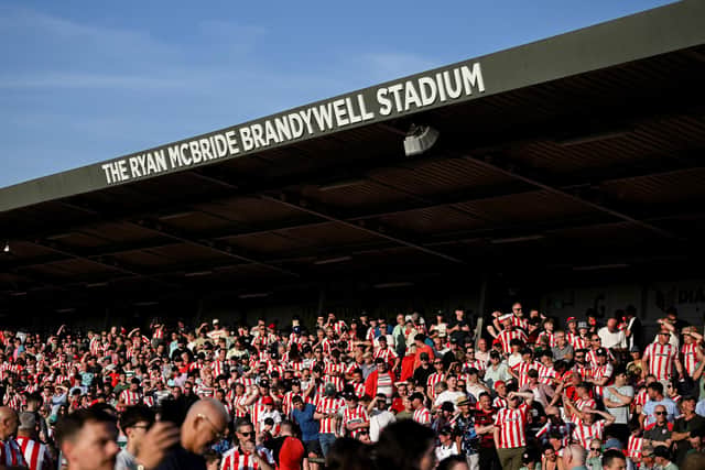 BRANDYSWELL . . . Another bumper crowed is expected for Derry City's second leg Conference League tie against Rijeka. Photo by Stephen McCarthy/Sportsfile