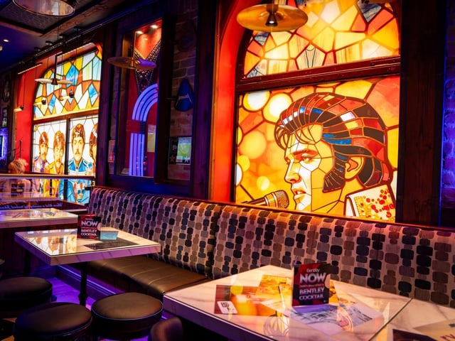Newly Renovated Bentley Bar.
