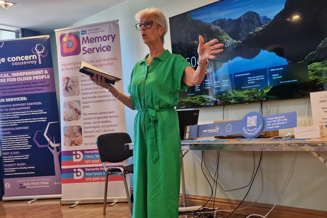 Rev. Judith McGaffin, Non-Executive Director at the Western Trust.