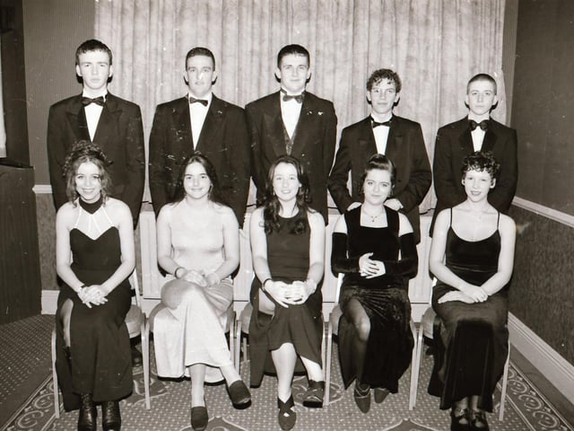 St Cecilia's and St Joseph's formal in January, 1995.