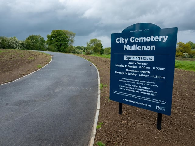 Derry City and Strabane District Council has officially opened its new municipal cemetery at Mullenan Road.