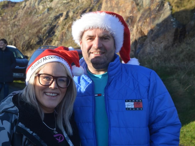 Malin Head St Stephen's Day Swim in aid of Malin Head Community Association Ltd and Ronald McDonald House. Pictures: Malin Head Community on Facebook:Malin Head St Stephen's Day Swim